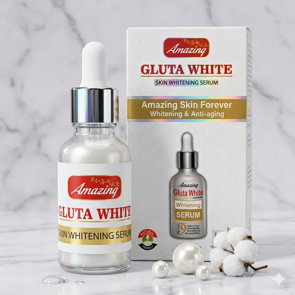 Amazing Vitamin Gluta White Skin Whitening Serum
