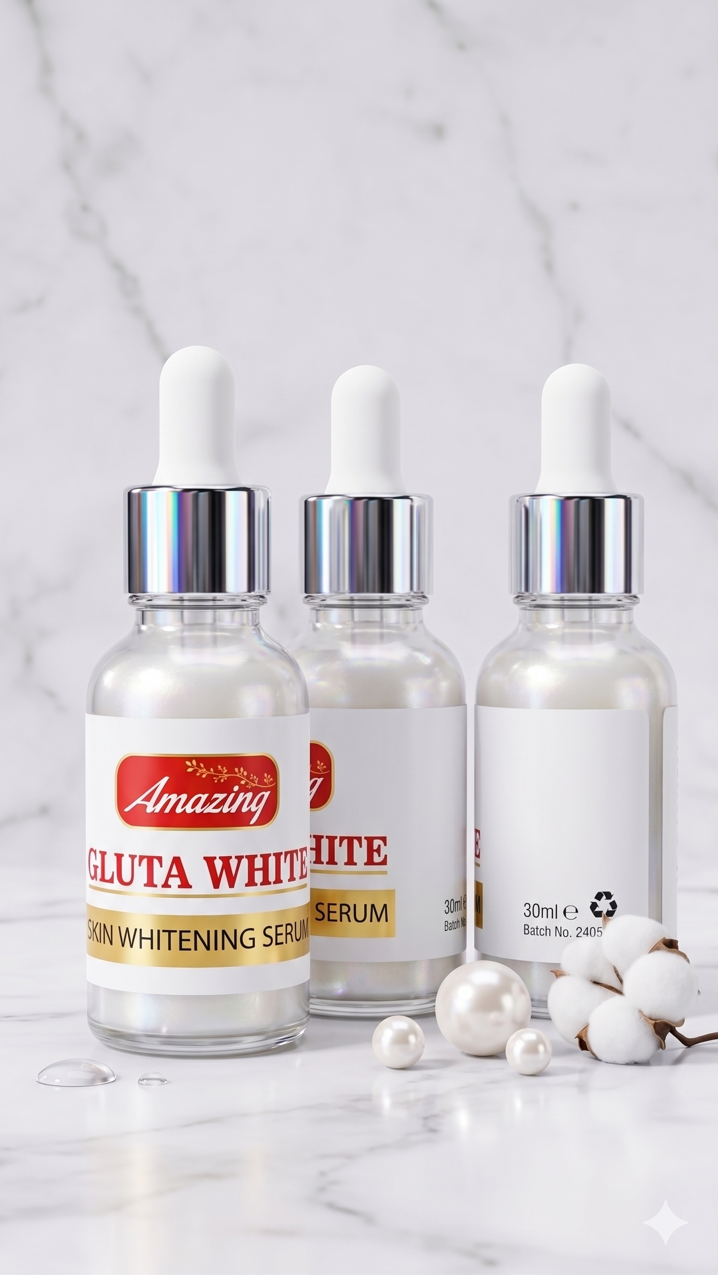 Amazing Vitamin Gluta White Skin Whitening Serum